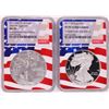 Image 1 : Lot of 2019-W $1 Burnished/Proof American Silver Eagle Coins NGC MS70/PF70 Ultra Cameo
