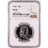 Image 1 : 1961 Proof Franklin Half Dollar Coin NGC PF69