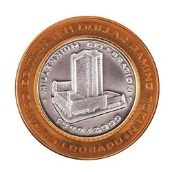 .999 Fine Silver Eldorado Reno, Nevada $10 Limited Edition Gaming Token