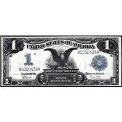 1899 $1 Black Eagle Silver Certificate Note