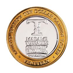 .999 Silver The Venetian Las Vegas Nevada $10 Casino Limited Edition Gaming Token