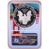 Image 2 : 2019-S $1 Proof American Silver Eagle Coin NGC PF69 Ultra Cameo Bridge Core