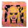 Image 1 : Gail Rodgers "Barbie" Original Painting on Silkscreen Canvas