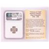 Image 2 : 1555 KB Hungary Denar 'Madonna and Child' Coin NGC AU55 w/ Story Box