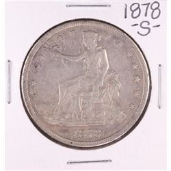 1878-S $1 Trade Silver Dollar Coin
