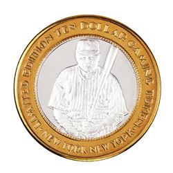 .999 Silver New York New York Hotel & Casino $10 Limited Edition Gaming Token