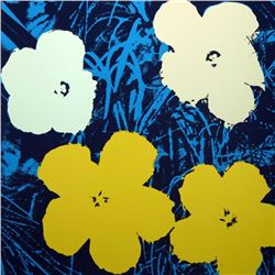 Andy Warhol "Flowers 11.72" Silkscreen