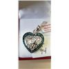 Image 2 : STERLING SILVER AND DIAMOND PENDANT RETAILS $375
