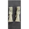 Image 2 : TWO CANADA PEWTER CANDLE HOLDERS 1991