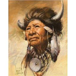 Harley Brown. Pastel.