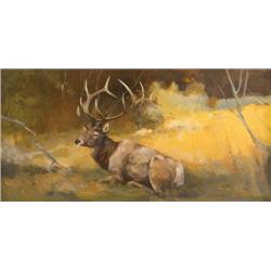 Tom Sander. Oil on Canvas.