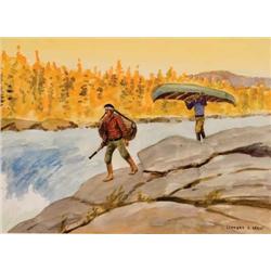 Leonard Reedy. Watercolor.