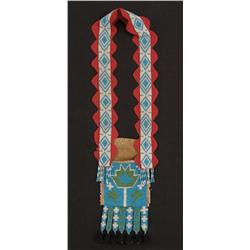 Potawatomi Indian Child's Shoulder Bag.