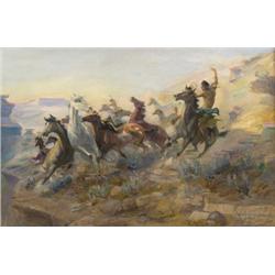 Emery Donaldson Horskey. Oil on Canvas.