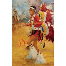 Homer Collins. Oil on Canvas.