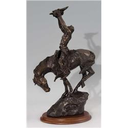 Buck McCain. Bronze Sculpture.