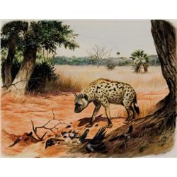 D.M. Henry. Pair of Gouaches.