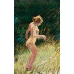 George Carlson. Pastel.