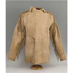 Indian Tanned Leather Scout Shirt.
