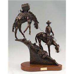 Ray Wattenhofer. Bronze Sculpture.