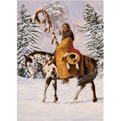 Jon Ren. Oil on Board.