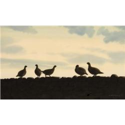 Rodger McPhail. Watercolor.