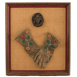 Gary Schildt. Bronze and Gauntlets.