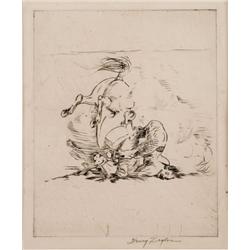 Henry Ziegler. Etchings.