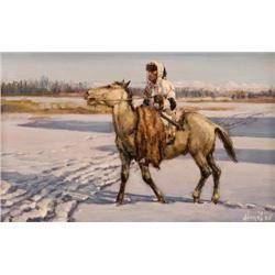 Frank Hagel. Oil on Canvas.