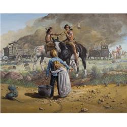 Don Crook. Acrylic on Board.