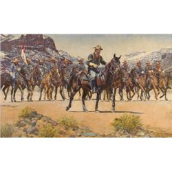 Frederick Hambly. Oil on Canvas.