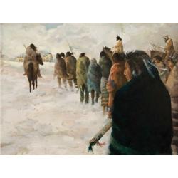 Rocky Hawkins. Oil on Canvas.