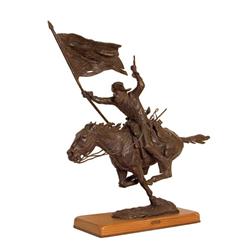 Harry A. Jackson. Bronze Sculpture.