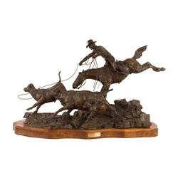 Skip Glomb. Bronze Sculpture.