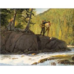 Brett James Smith. Oil on Canvas.