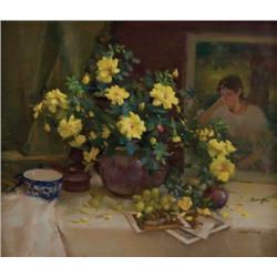 Delbert Gish. Oil on Canvas.