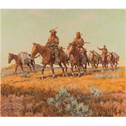 Nick Eggenhofer. Gouache.