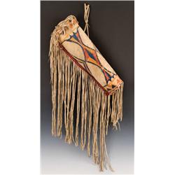 Blackfoot Parfleche Cylinder.