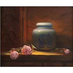 Roseta Santiago. Oil on Canvas.