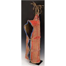 Northern Plains Quilled Baby Cradle.