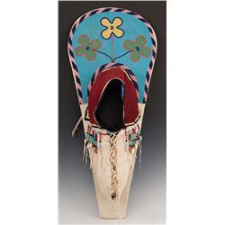 Cayuse Beaded Baby Cradle.