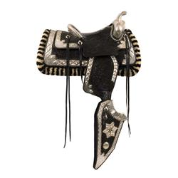 Edward H. Bohlin Silver Mounted Saddle.