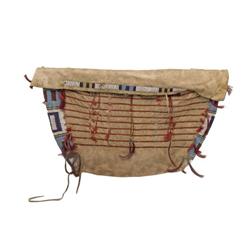 Northern Plains Beaded and Quilled Possible Bag.