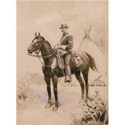 Rufus Zogbaum. Watercolor.