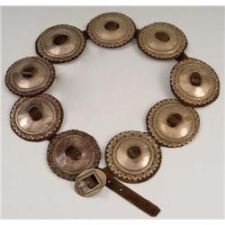 Navajo Silver Concho Belt.