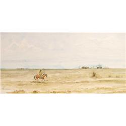 Ace Powell. Watercolor.