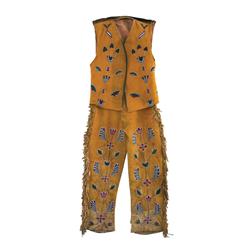 Crow Child's Beaded Outfit.