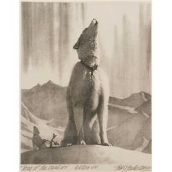 Frederick Machetanz. Lithograph.