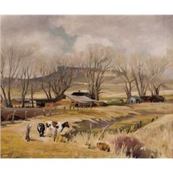 Leroy Greene. Oil on Canvas.