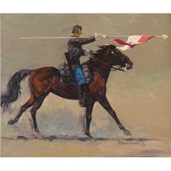 Gary Carter. Oil on Board.